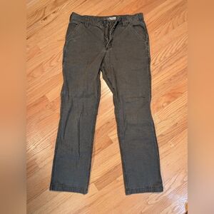 Men's Carhartt Relaxed Fit Gray Pants - 32x34